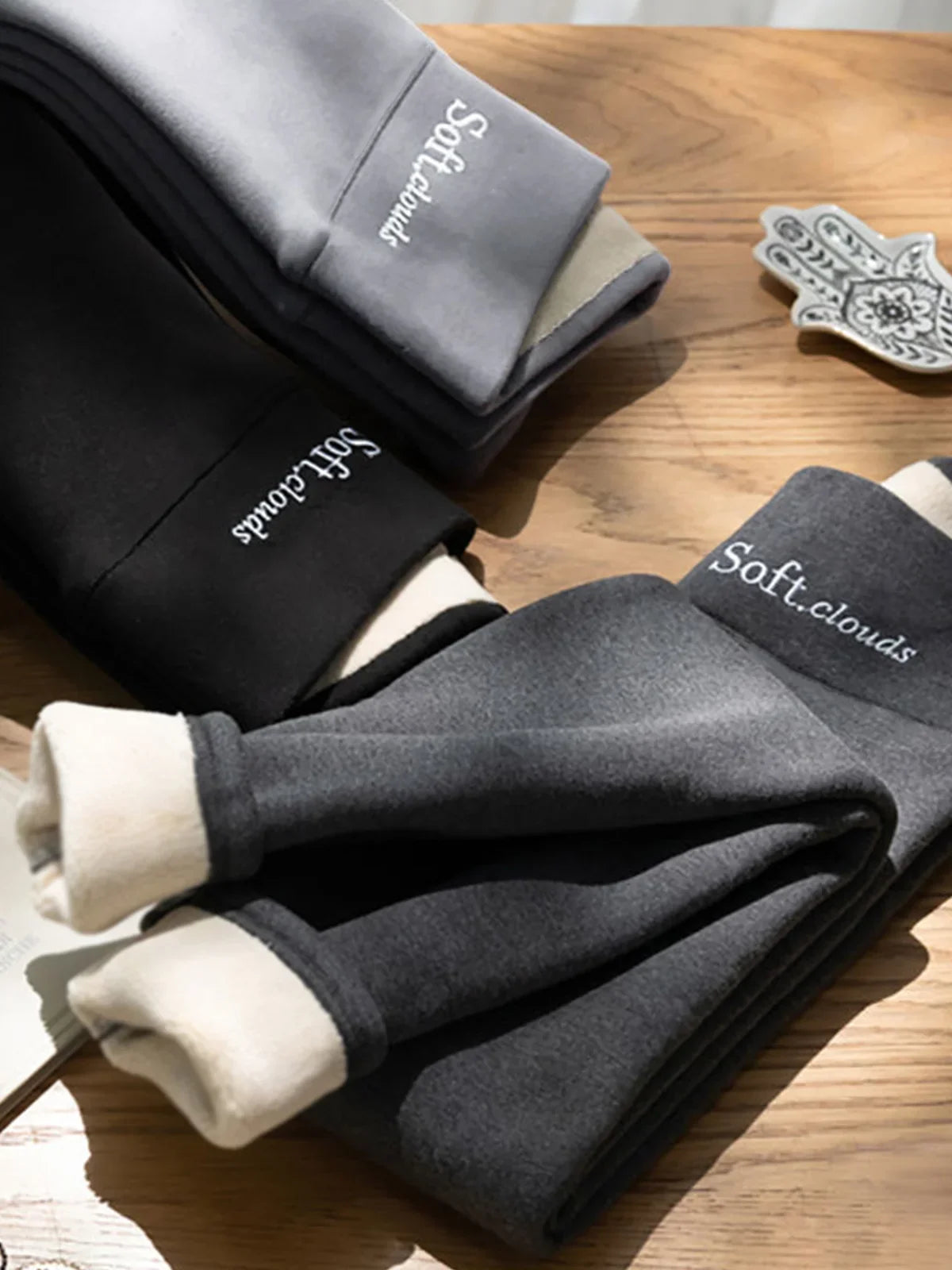 Cloudy Fleece Lined Leggings - Achetez 1, Recevez 2