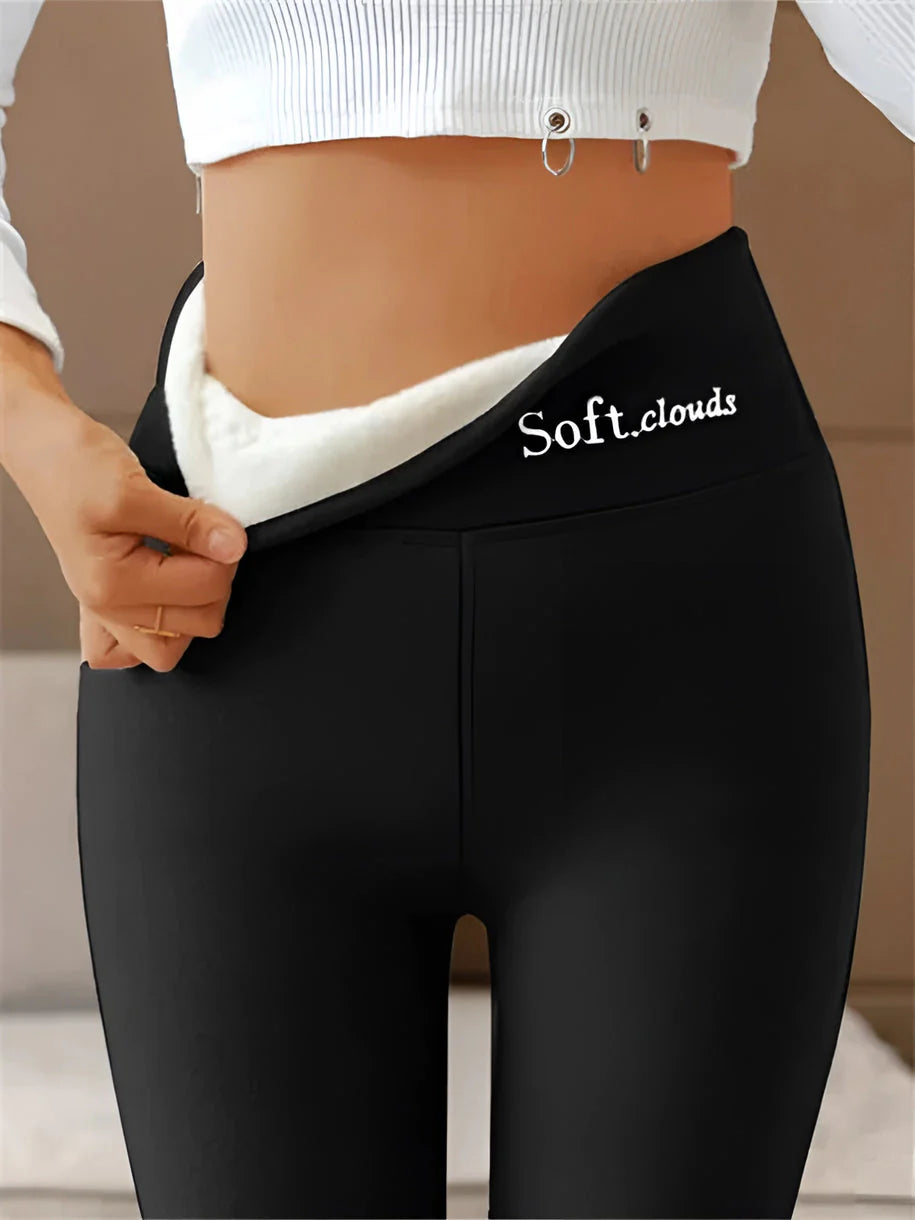 Cloudy Fleece Lined Leggings - Achetez 1, Recevez 2
