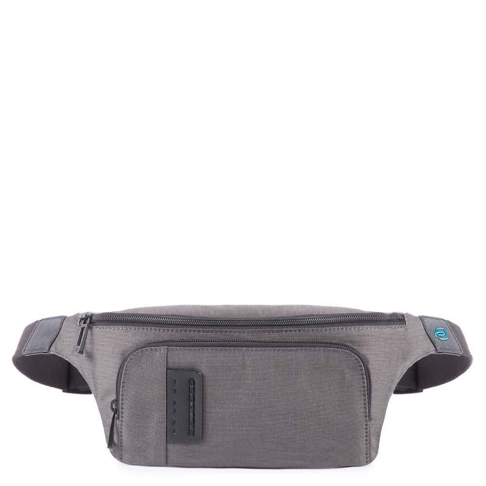 Marsupio Uomo in Pelle e Tessuto Pulse P16