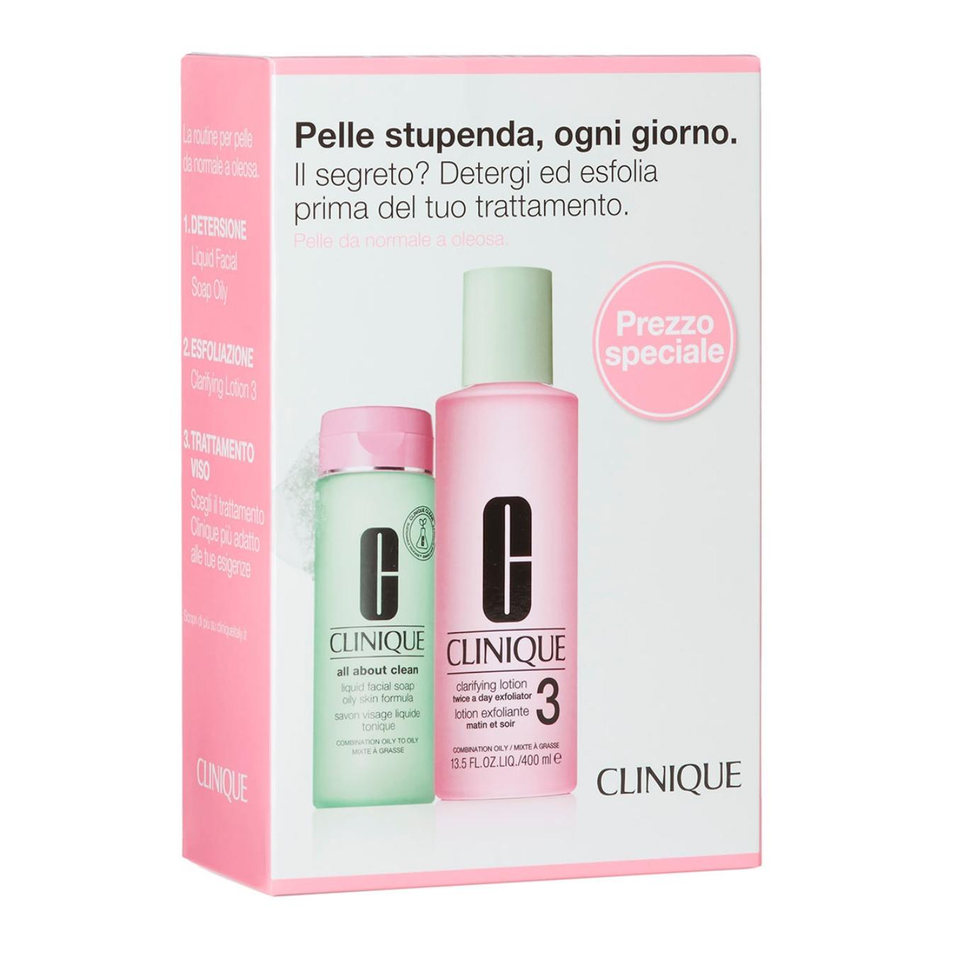 Cofanetto Clarifying Lotion 3
