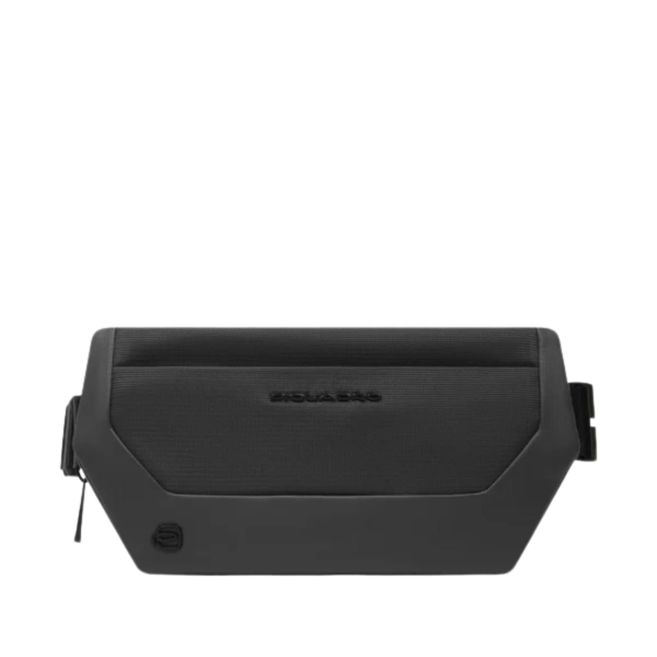 Marsupio Uomo in Tessuto Riciclato e Pelle