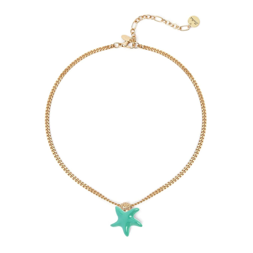 Collana Corta Groumette e Stella Marina Partenope