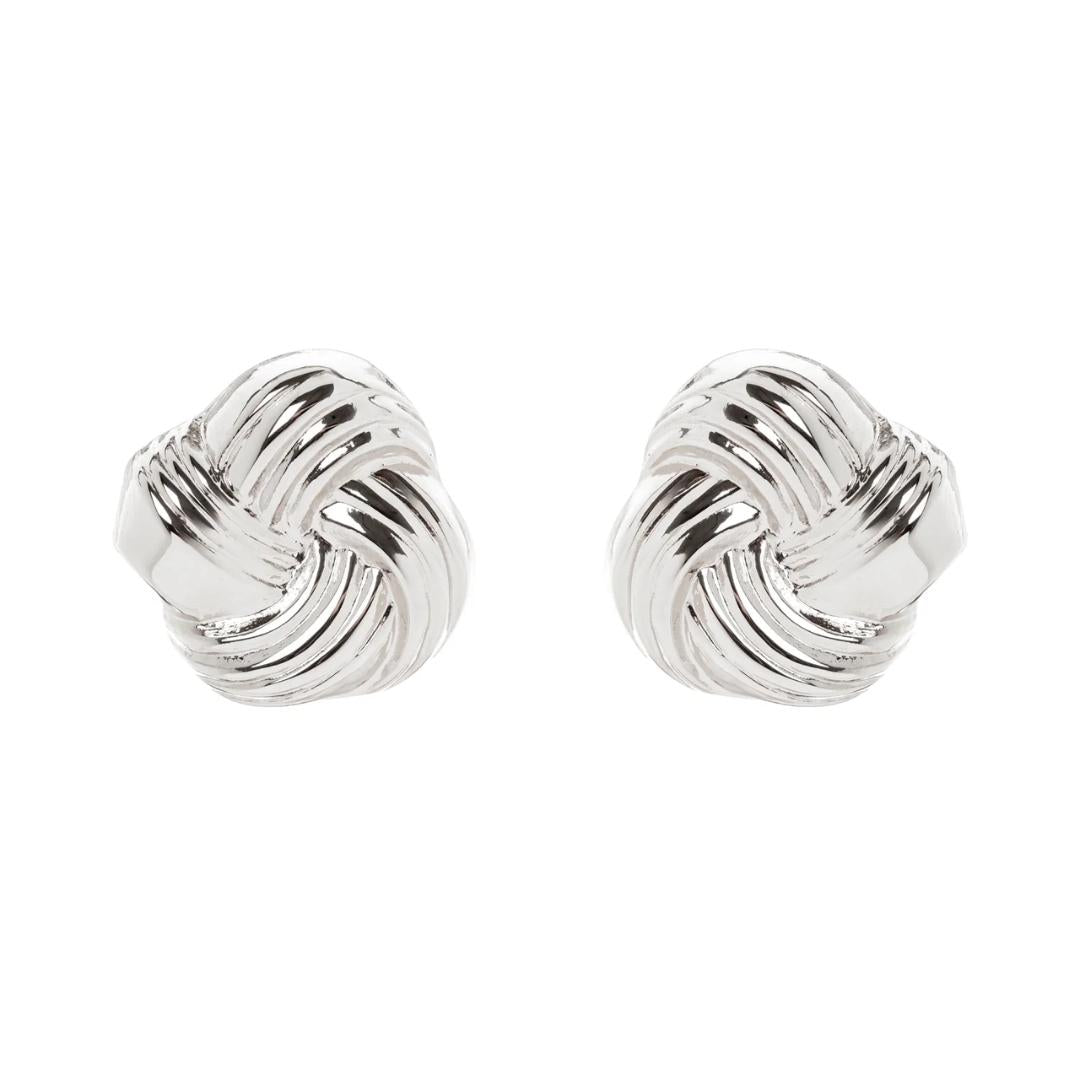 Orecchini a Fasce Annodate Amaranta