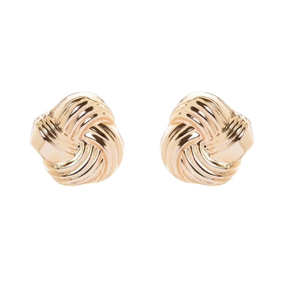 Orecchini a Fasce Annodate Amaranta