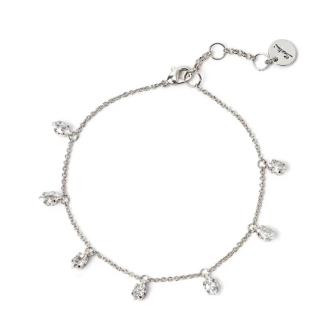 Bracciale Catena e Pendenti Crystalline
