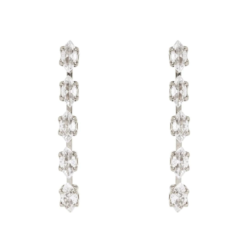 Orecchini Lunghi Crystalline