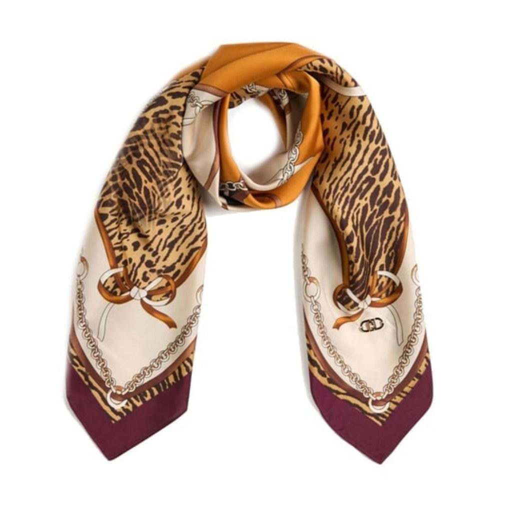 MIX PRINT Foulard con Stampa All Over