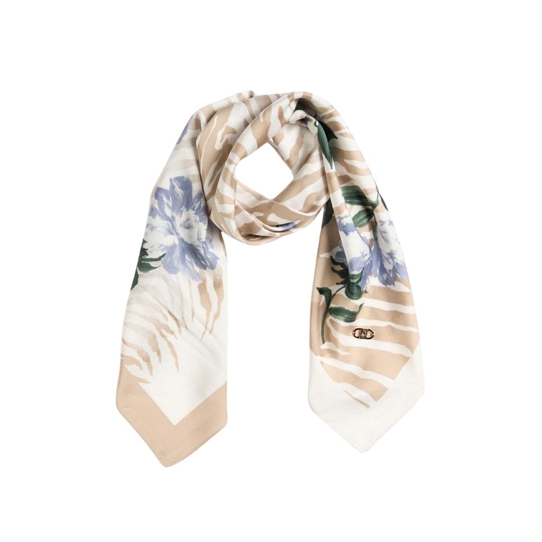 MIX PRINT Foulard con Stampa All Over