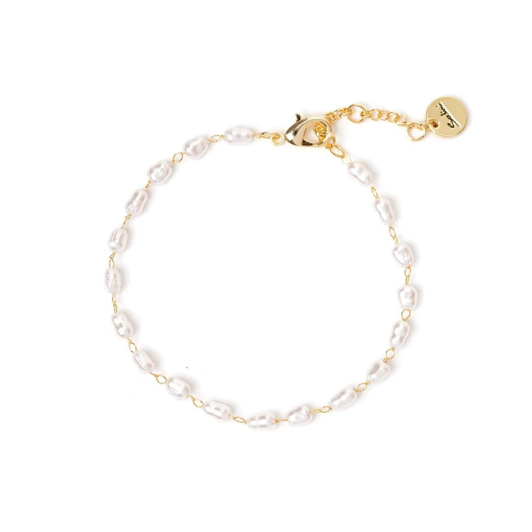 Bracciale con Perle Chicco di Riso Confettis