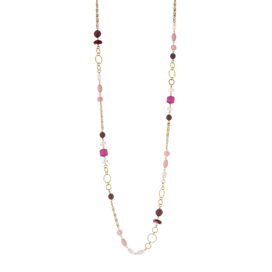 Collana Lunga a Catena Multi-Stile ed Elementi Incatenati Sleeping Satellite