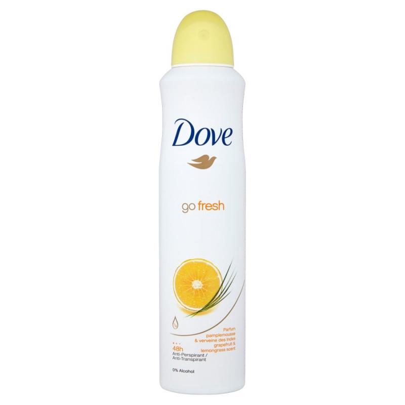 Dove Deodorante 250 Ml Go Fresh Grapefruit Lemon Spray