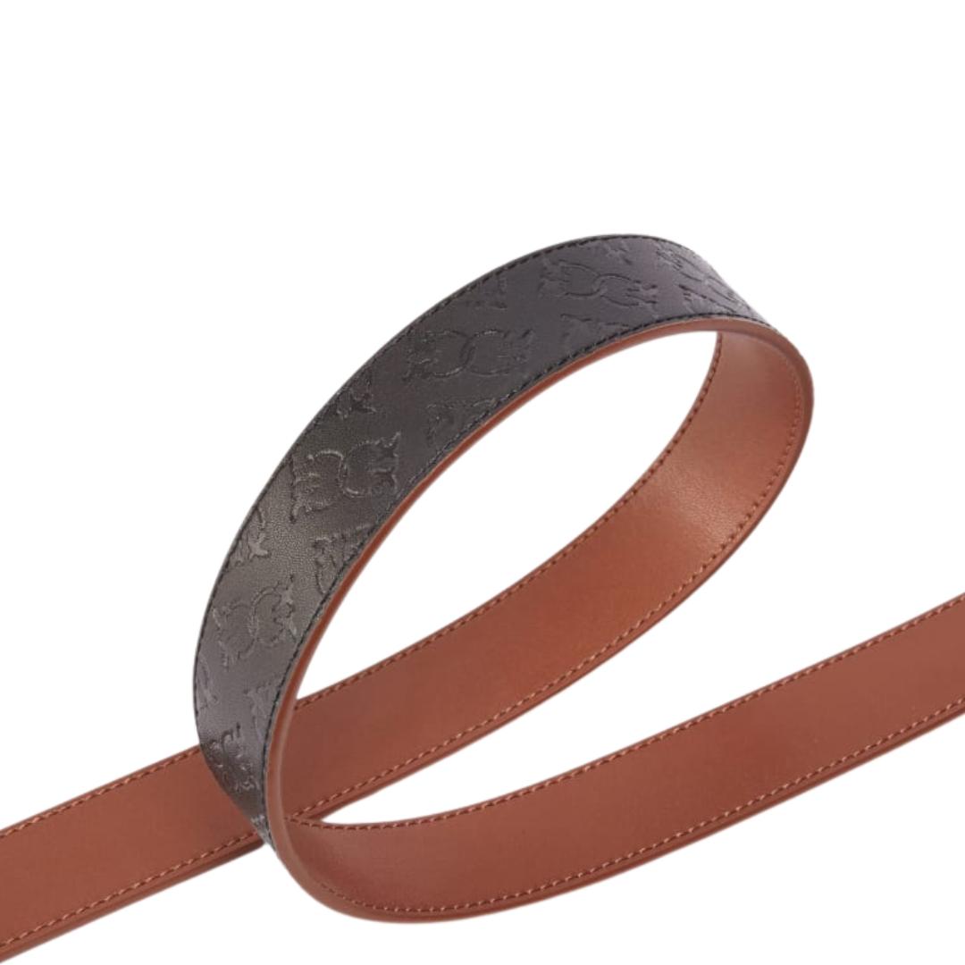 Cintura Double Face con Fibbia Love Birds