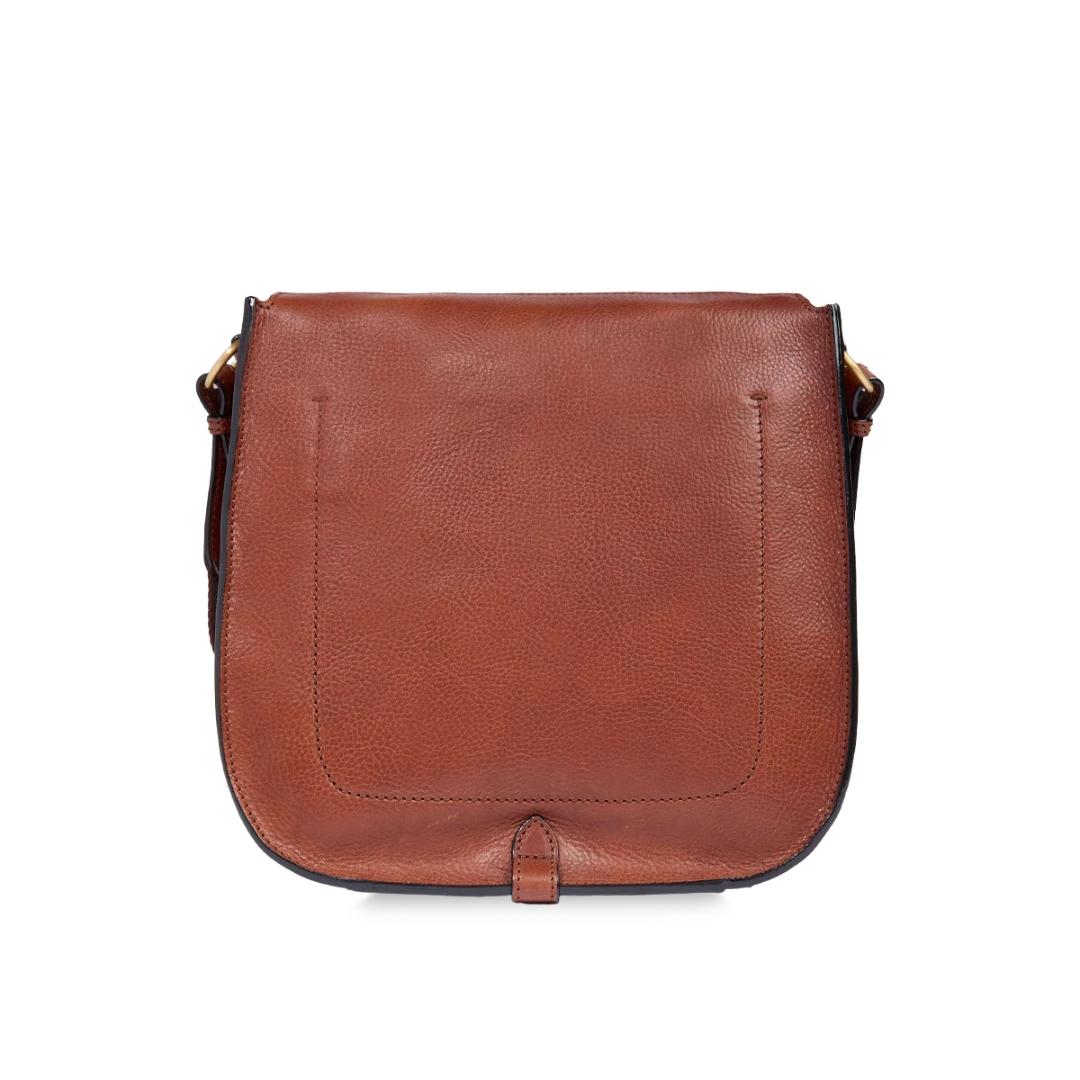 Borsa Tracolla in Pelle Donna con Chiusura Zip