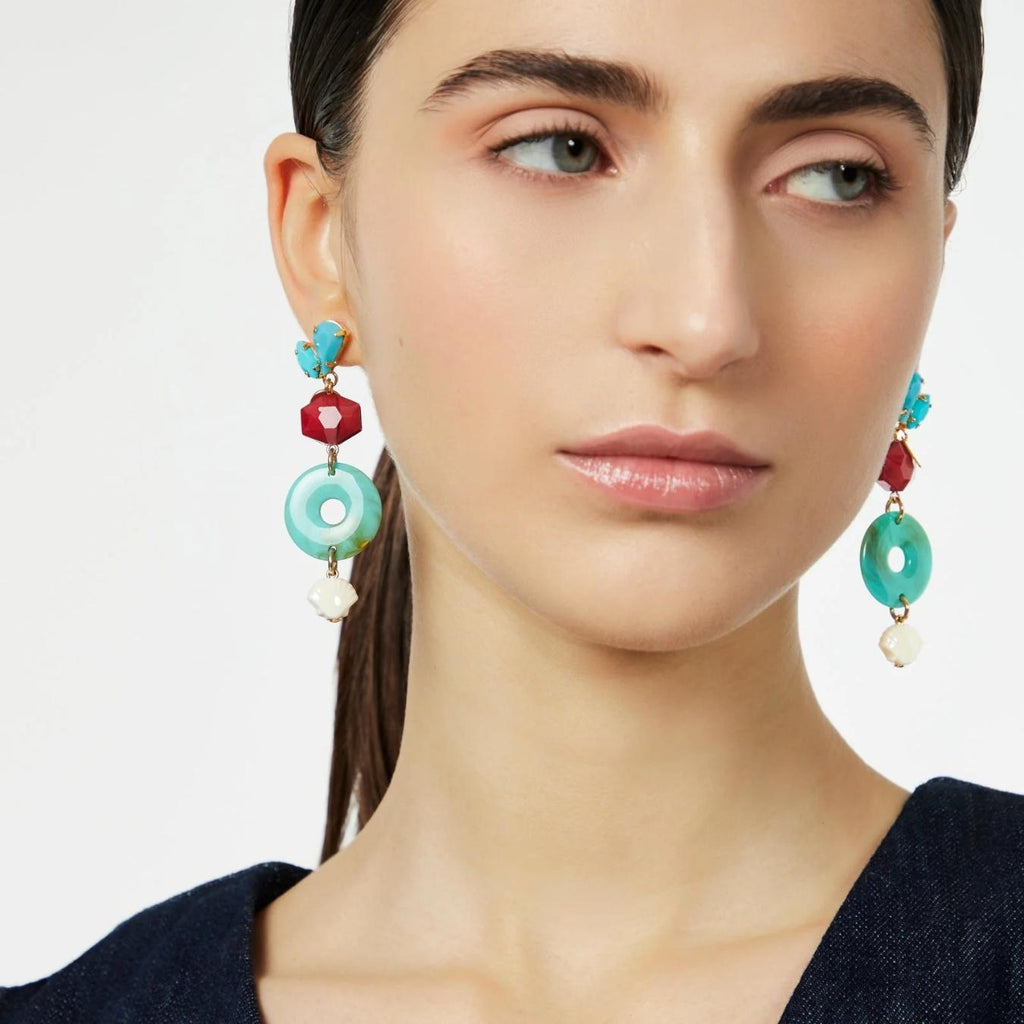 Orecchini Cerchietto e Perla Ondina