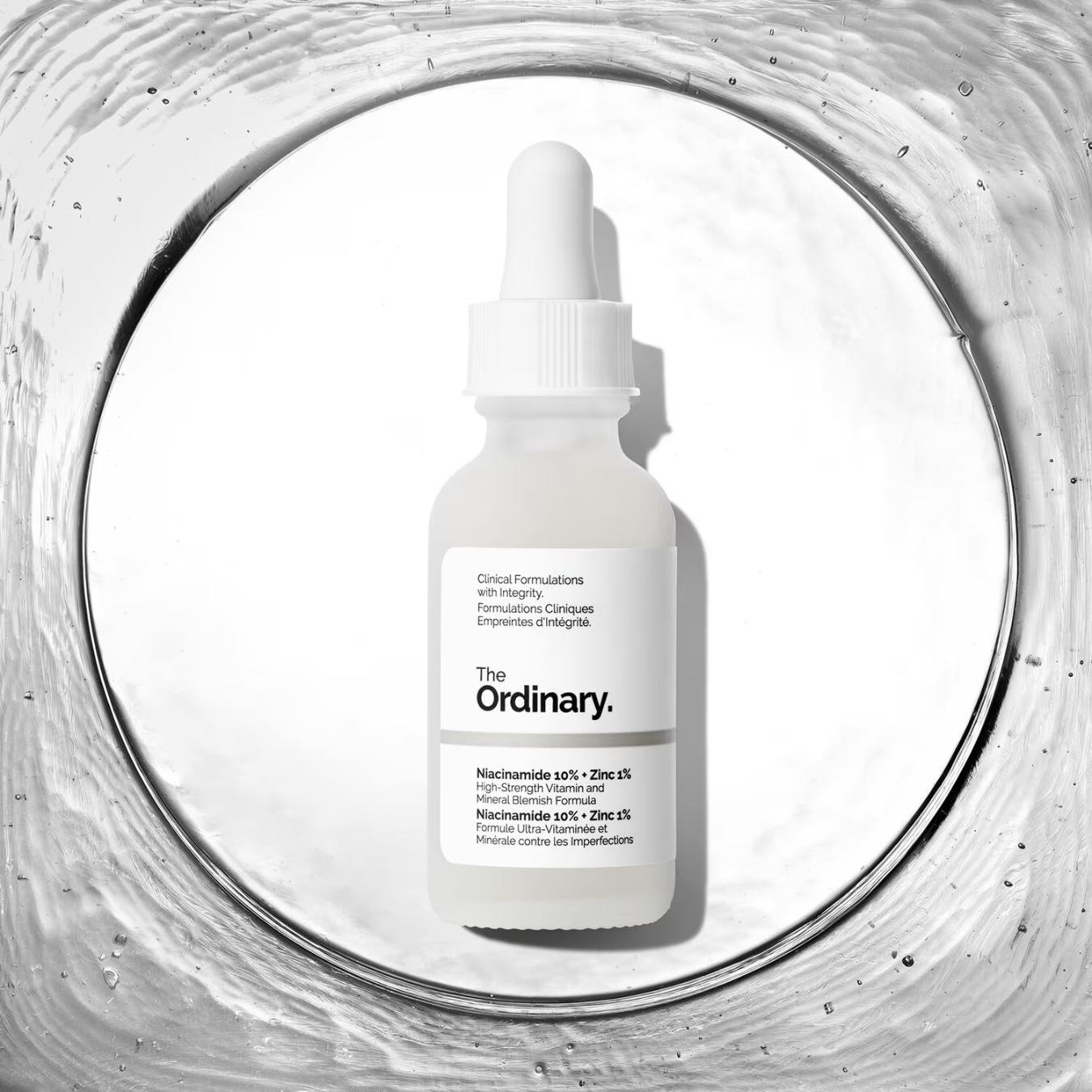 Niacinamide 10% + Zinc 1% Siero Viso Anti-Imperfezioni