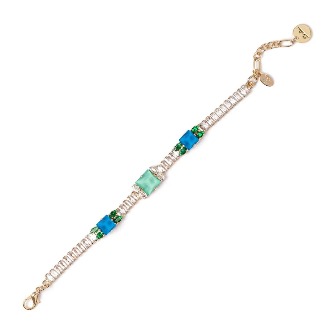 Bracciale con Filo di Zirconi Sirens