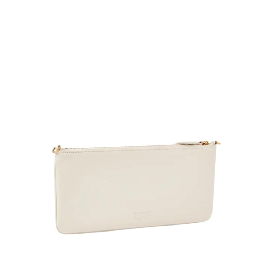 Horizontal Flat Bag in Pelle