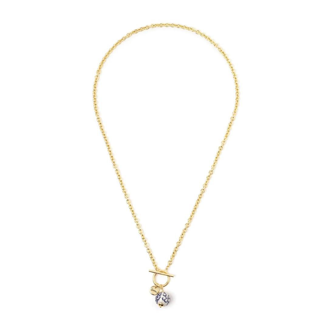 Collana Rolò e Sfera Pendente Jasmine