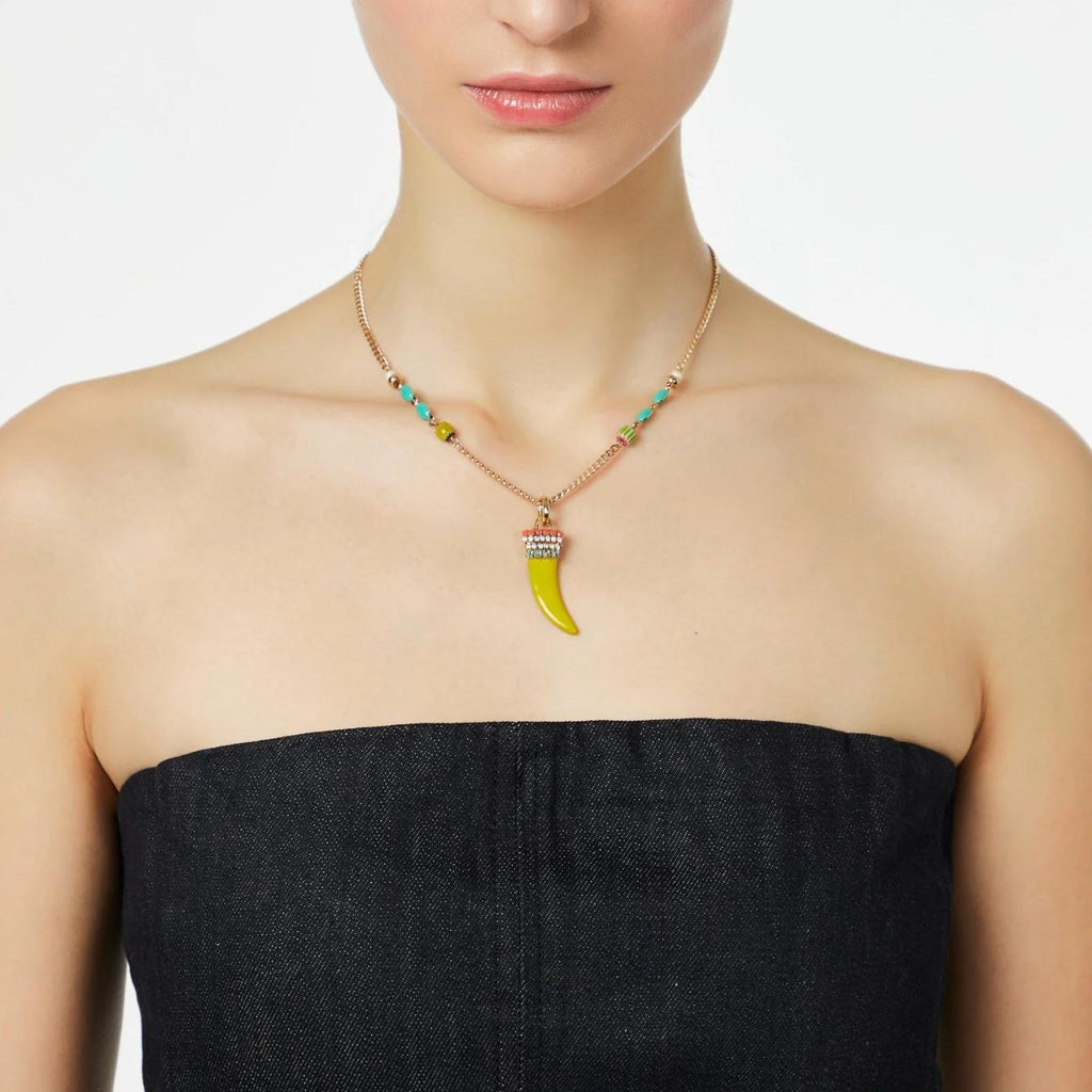 Collana Corta Groumette e Cornetto Partenope