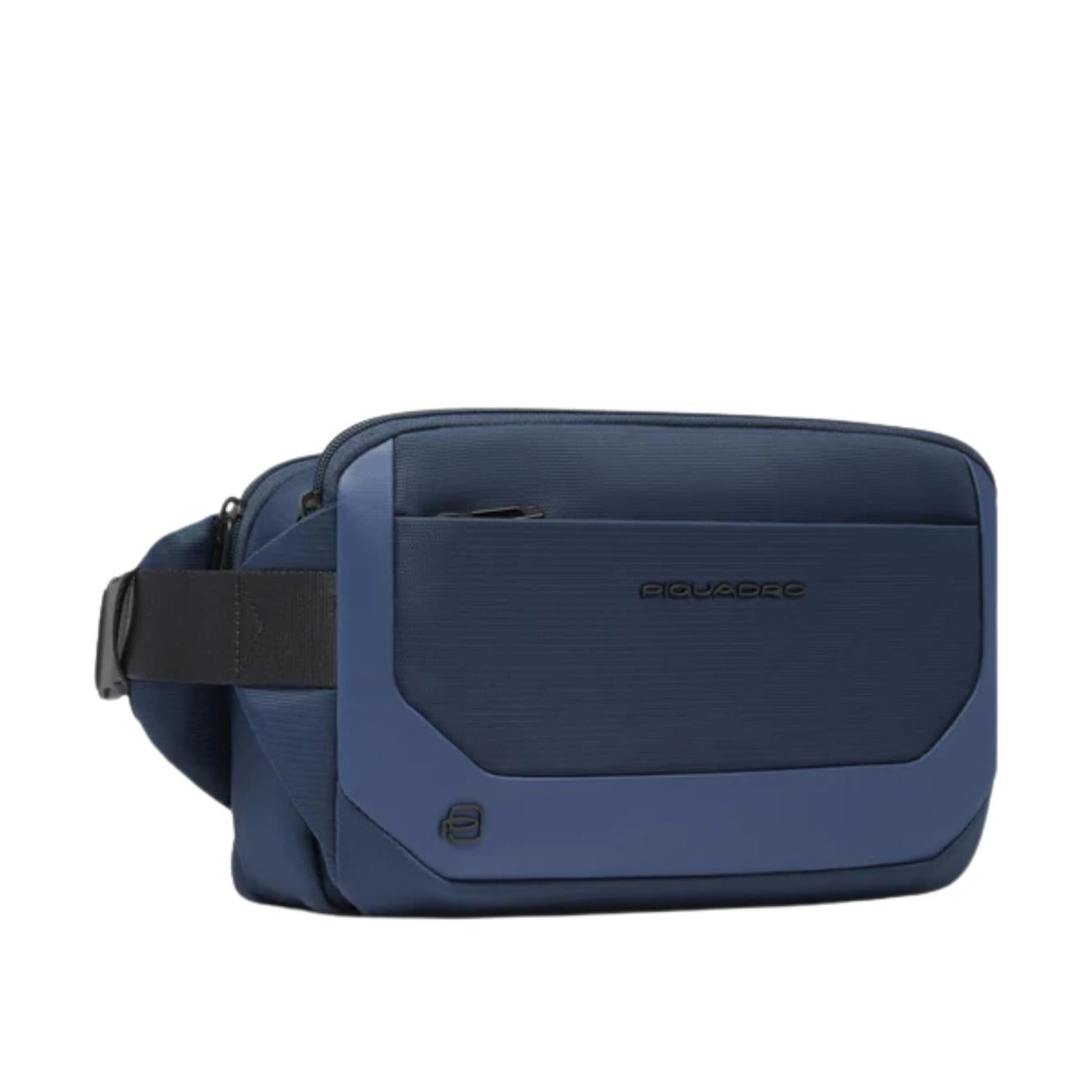 Marsupio Uomo in Tessuto Riciclato e Pelle