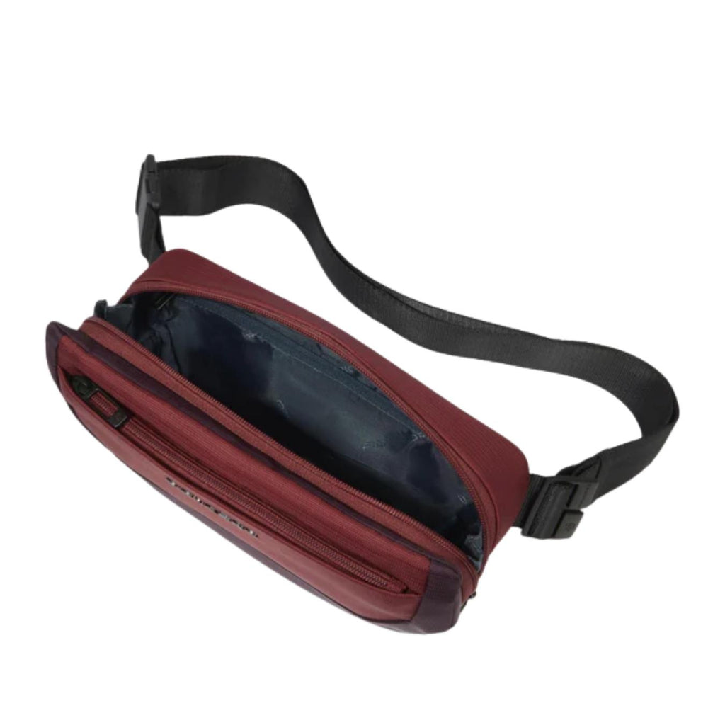 Marsupio Uomo in Tessuto Riciclato e Pelle