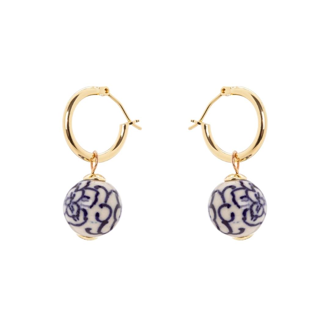 Orecchini Cerchietto e Sfera Jasmine