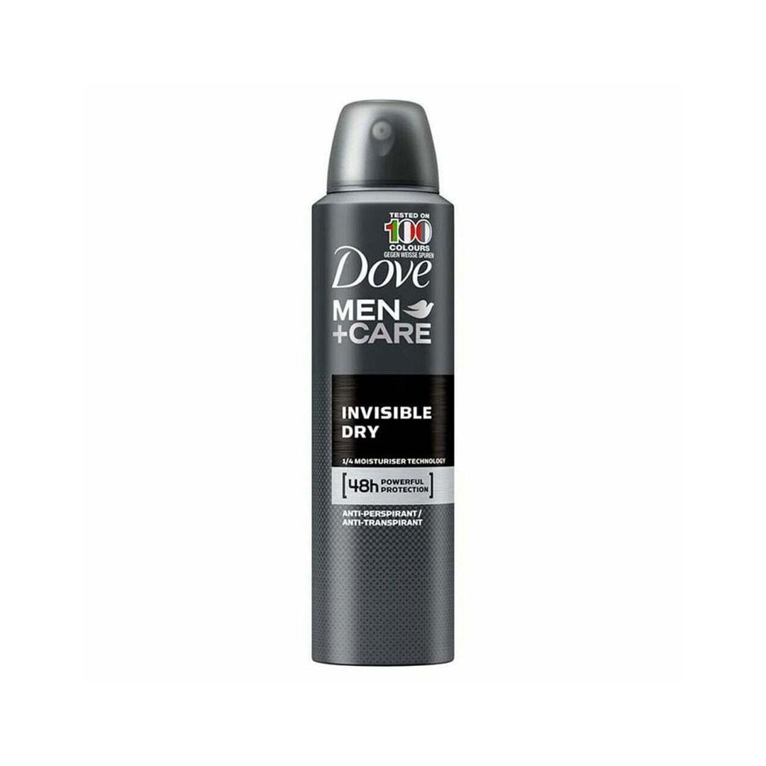 Men Care Invisible Dry Deodorante Spray Senza Alcool Antimacchia