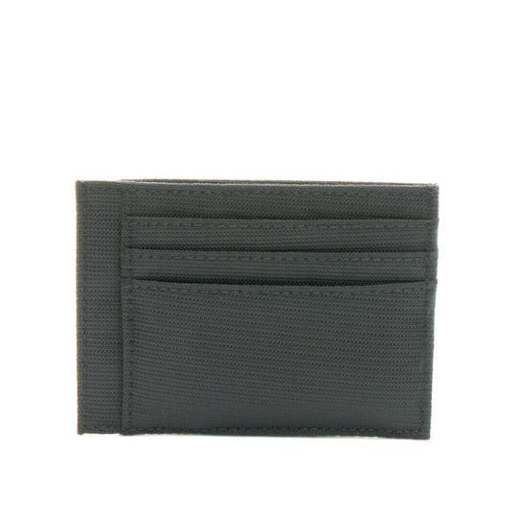 MACBETH Porta Carte in Pelle e Tessuto