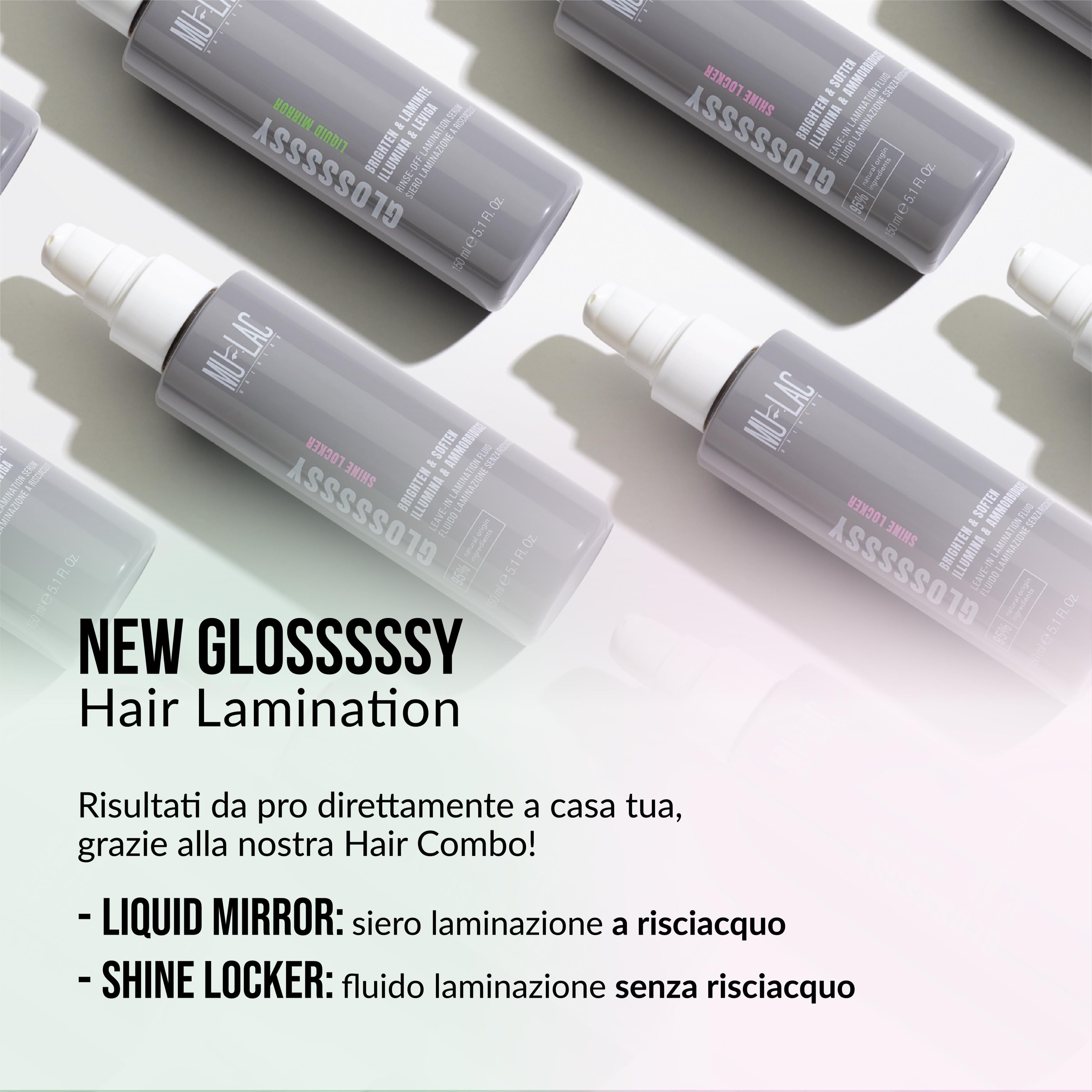 Glosssssy Liquid Mirror - Siero Laminazione a Risciacquo