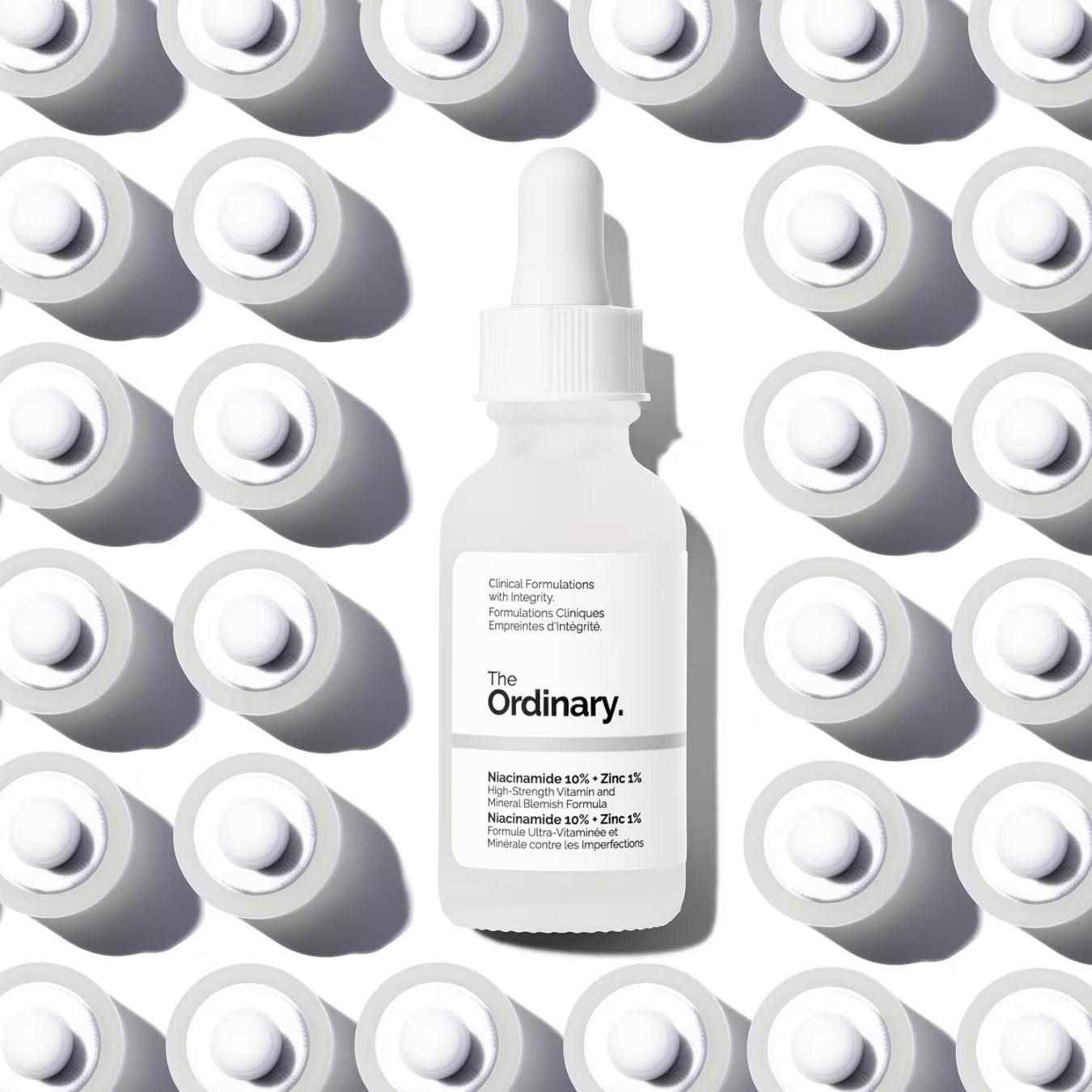 Niacinamide 10% + Zinc 1% Siero Viso Anti-Imperfezioni