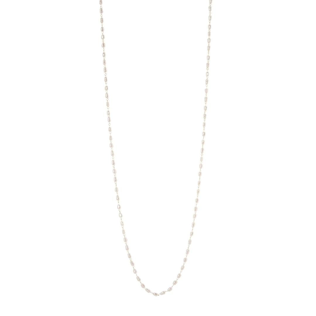 Collana Lunga con Perle Chicco di Riso Confettis